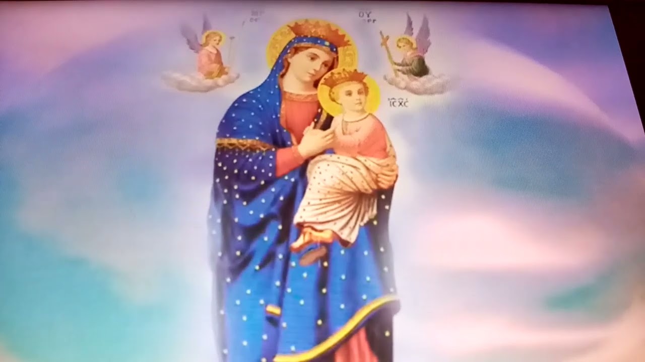 ترتيله للعذراء مريم. عينينا في عصر العسر. على مصائب الدهر 🙏🥀🕊️