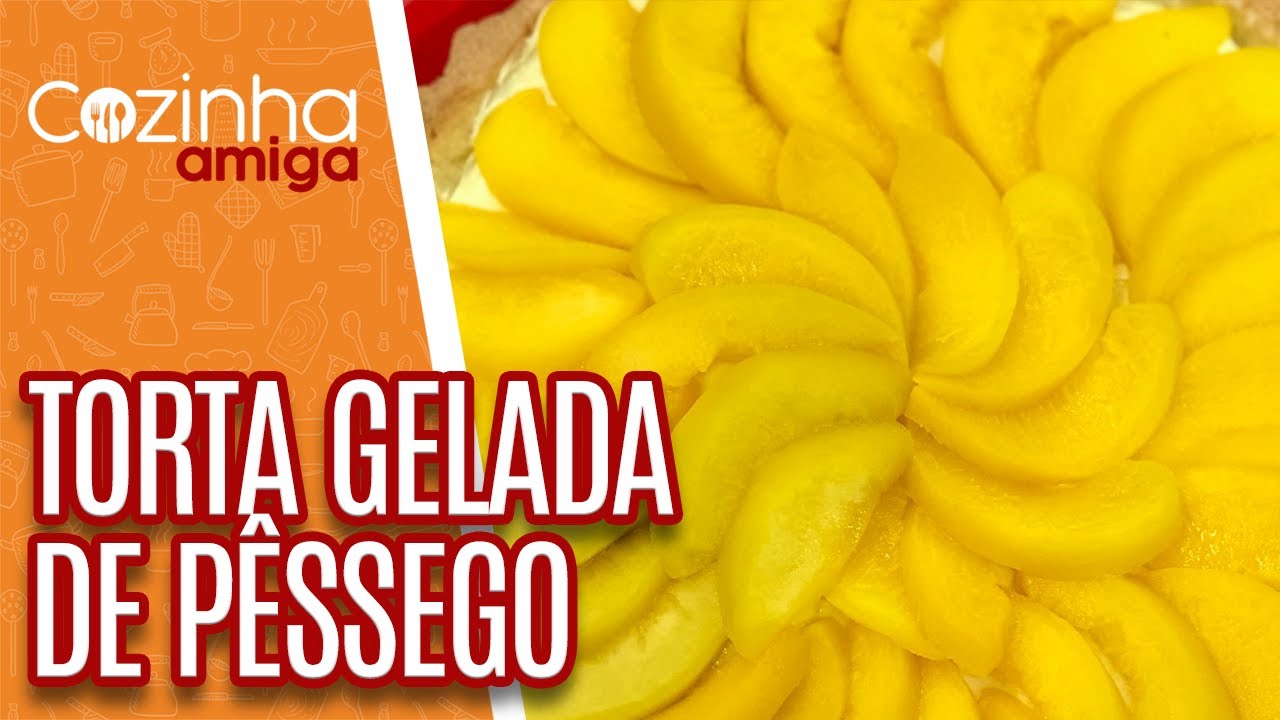 Bolo Invertido de Pêssego e Torta Gelada - Flavio Duarte | Cozinha Amiga (16/09/21)
