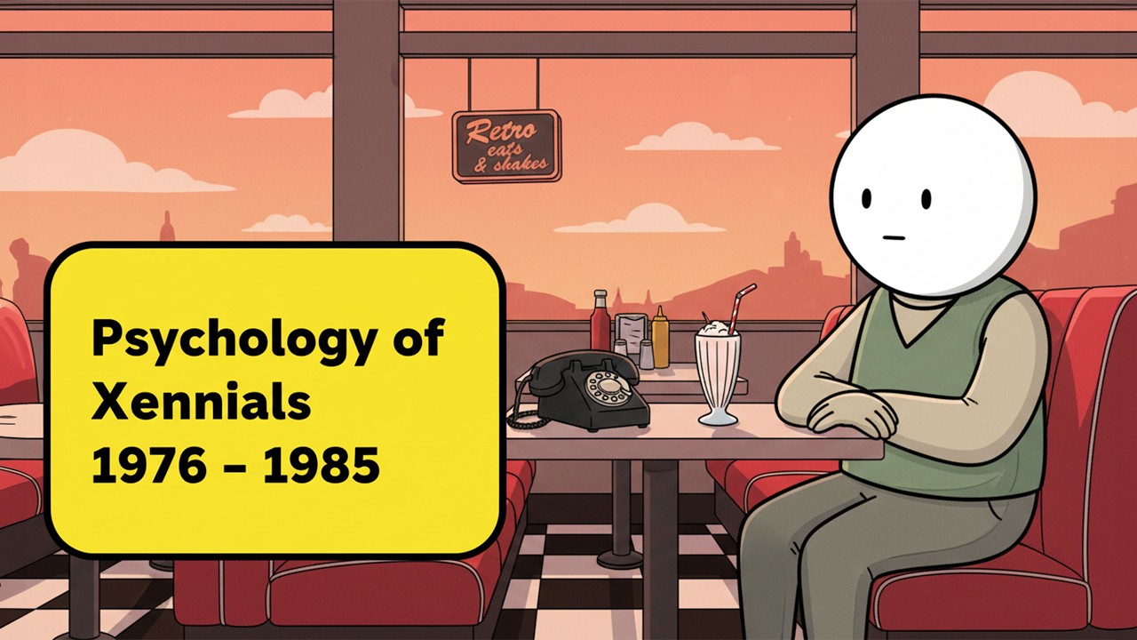 Psychology of Xennials (1976 - 1985)