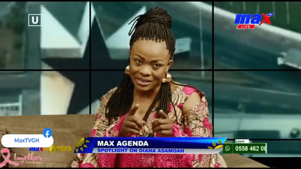 One on One with Gospel Musician, Diana Asamoah on the #MaxMorning Show