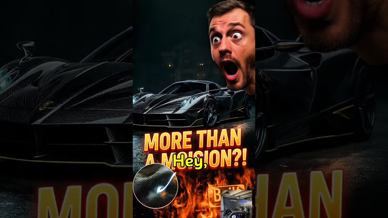 Why Pagani Cars Cost More Than a Mansion 😳 | The Truth Behind the Price #top5 #shorts
