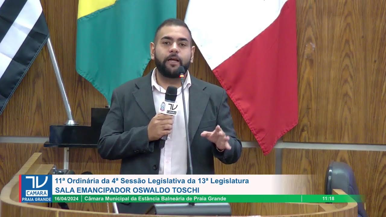 11ª Ordinária da 4ª Sessão Legislativa da 13ª Legislatura