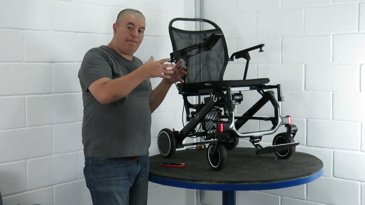 Cadeira de Rodas Motorizada Carbon em Fibra de Carbono Power Lite #cadeirante #cadeiraderodas #pcd