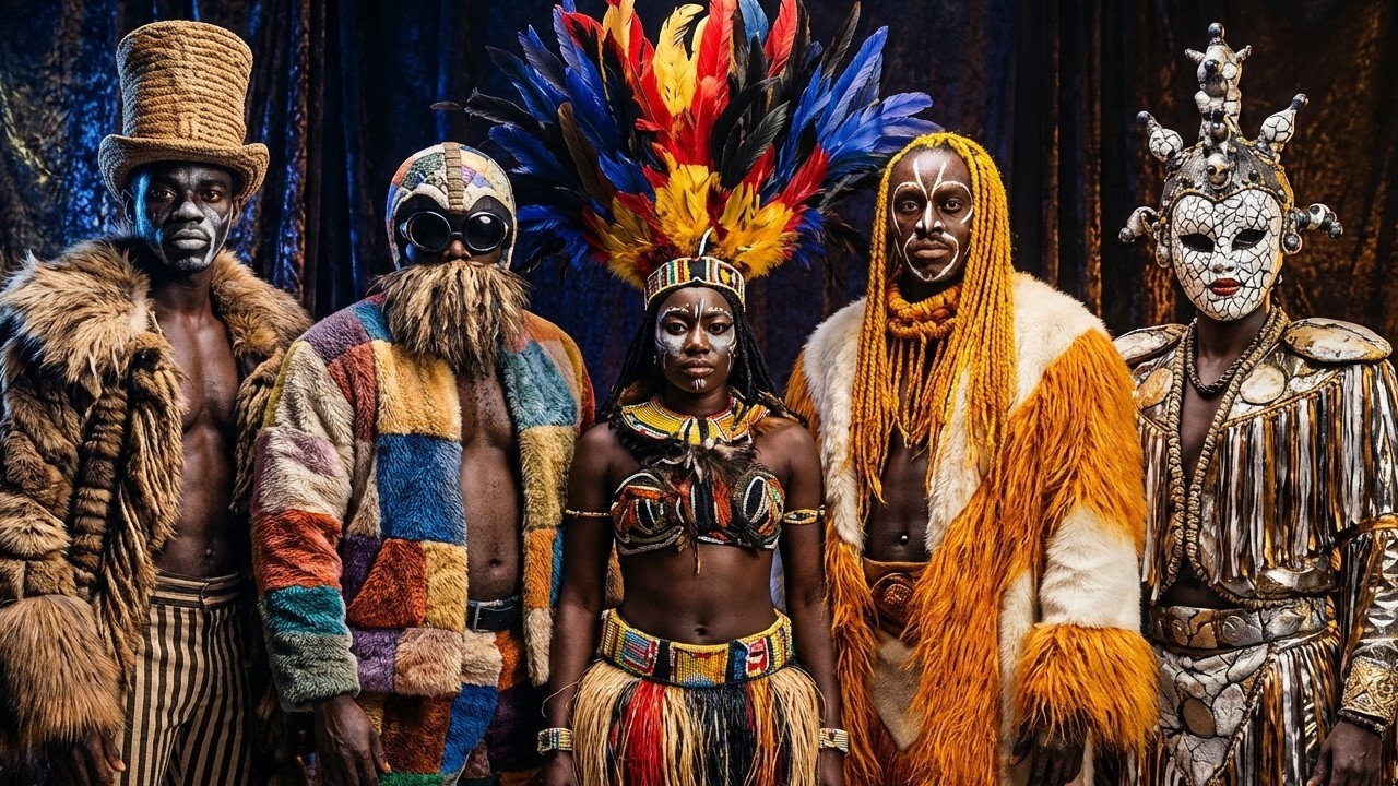 Afro House Tribal Dances | AI Short Film