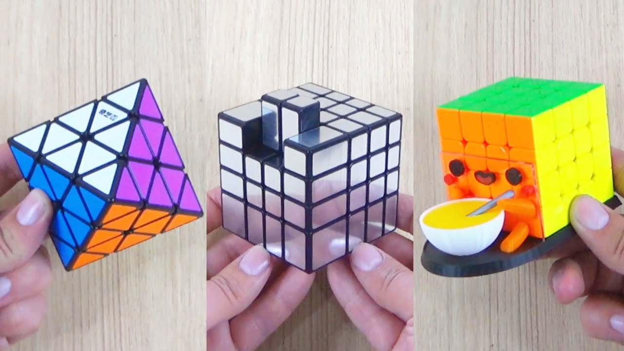 AOSU V7 | MIRROR 4x4 | QIYI FTO | SOUP TIMMY STAND | Speedcubeshop Unboxing