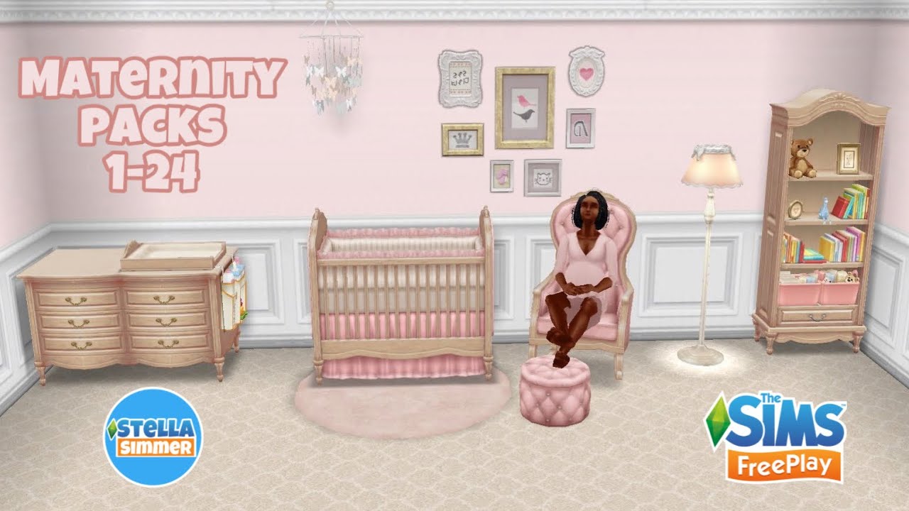 Maternity Packs 1-24 🤰🏻 The Sims Freeplay