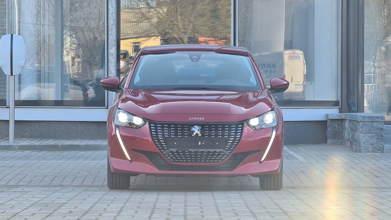 Peugeot 208 Active Pack 1.5 BlueHDi 100 Elixir Red