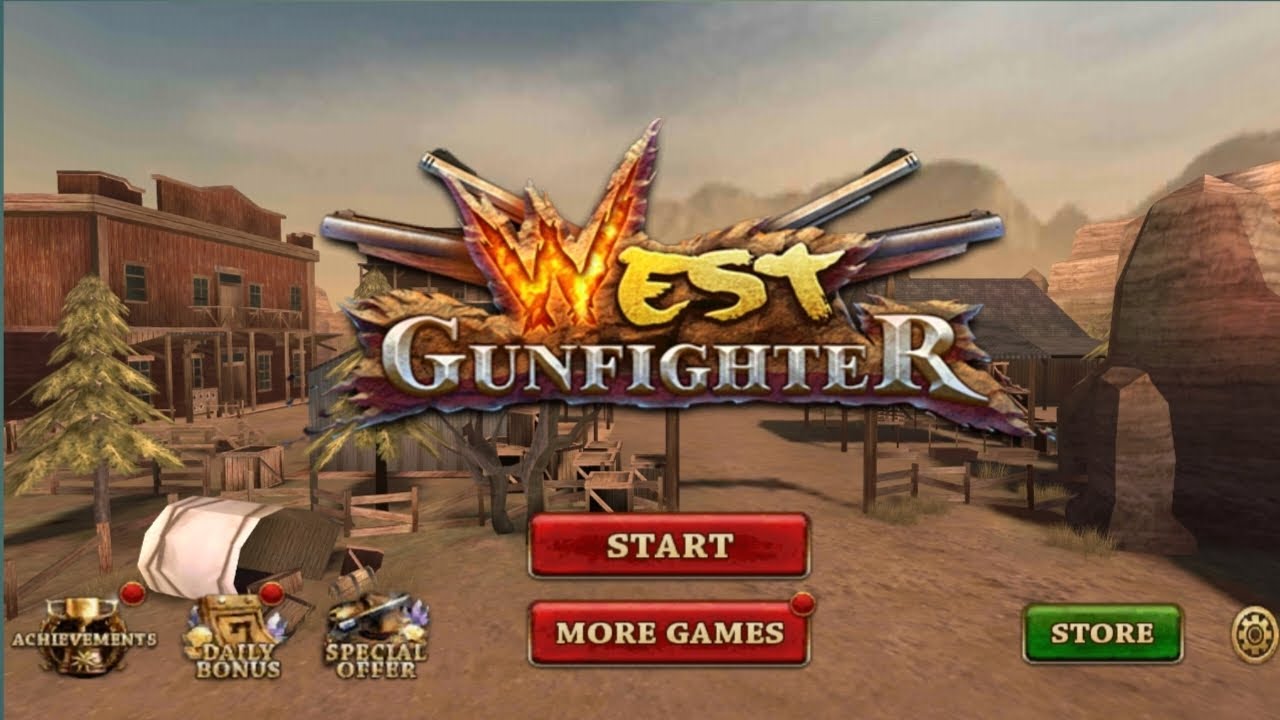 WEST GUNFIGHTER CANDY MOBILE GAME:GAMING #game #youtube