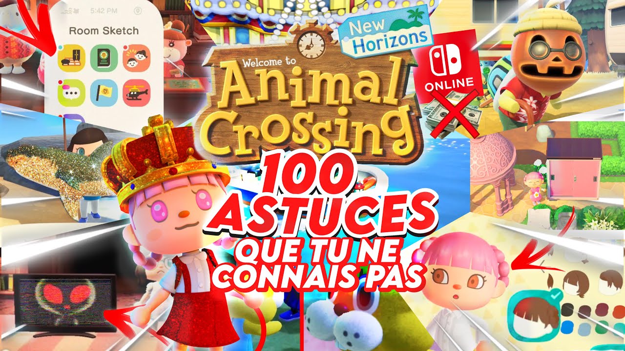 100 ASTUCES DANS ANIMAL CROSSING NEW HORIZONS 2.0 QUE TU NE CONNAIS PAS ! 💸
