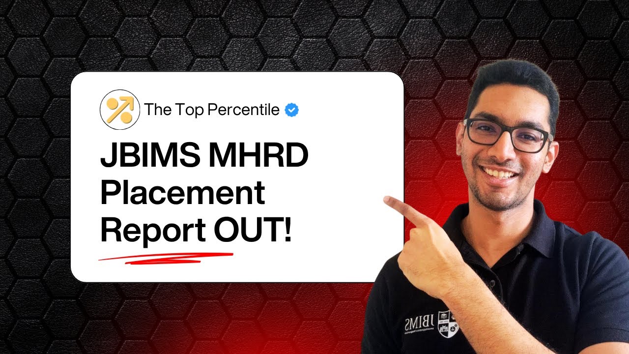 JBIMS MHRD 2025 Placement Report OUT!
