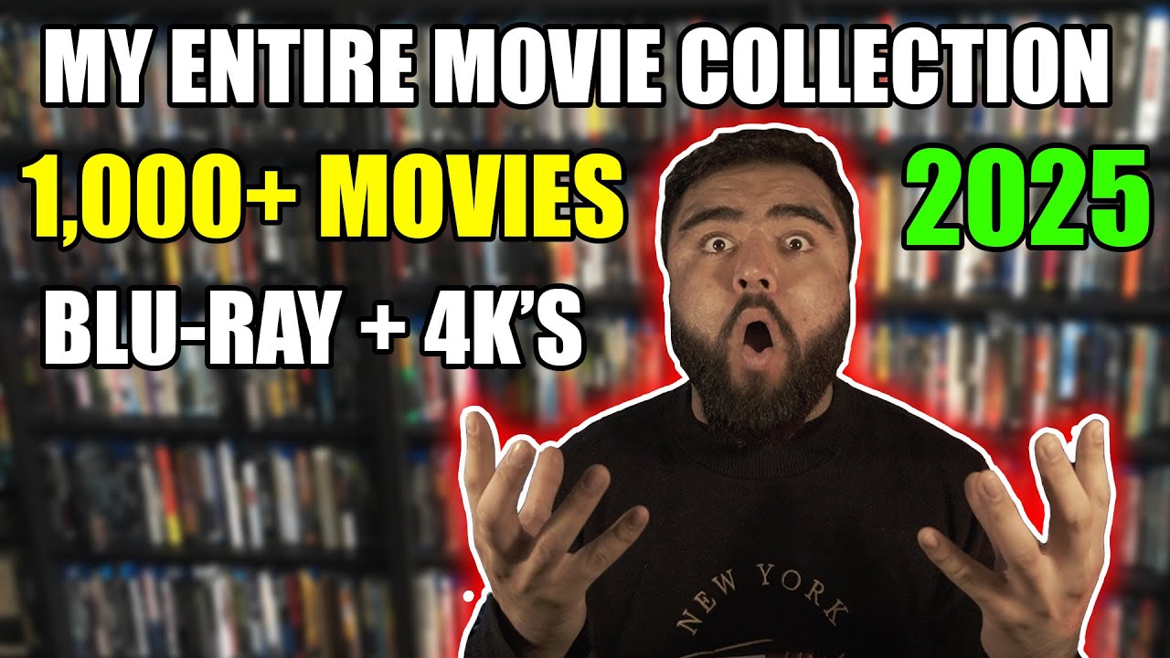 My ENTIRE Movie Collection | 4K's + Blu-rays | 1,000+ TITLES