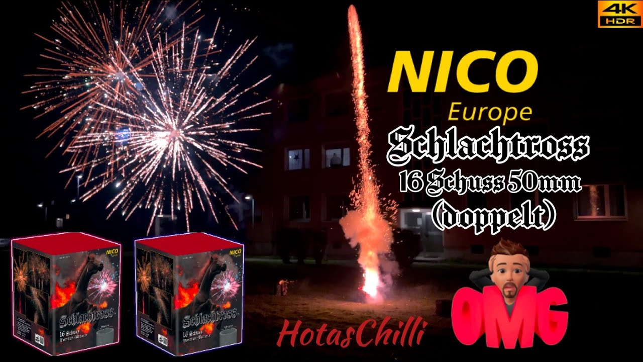 NICO - Schlachtross 16 Schuss 50mm (doppelt) [4K/HDR]