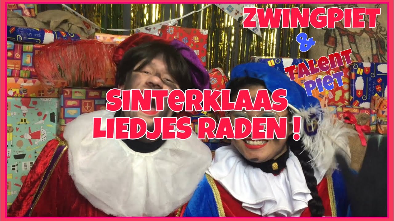 Raad de Sinterklaasliedjes Met Talent Piet! (CHALLENGE) -ZwingPiet-