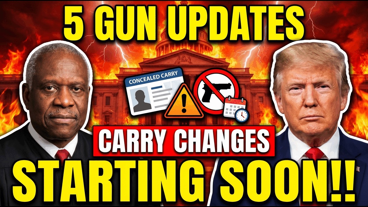 🚨 5 Gun Law Changes You MUST Know (2026 Updates Could Get You Arrested!)