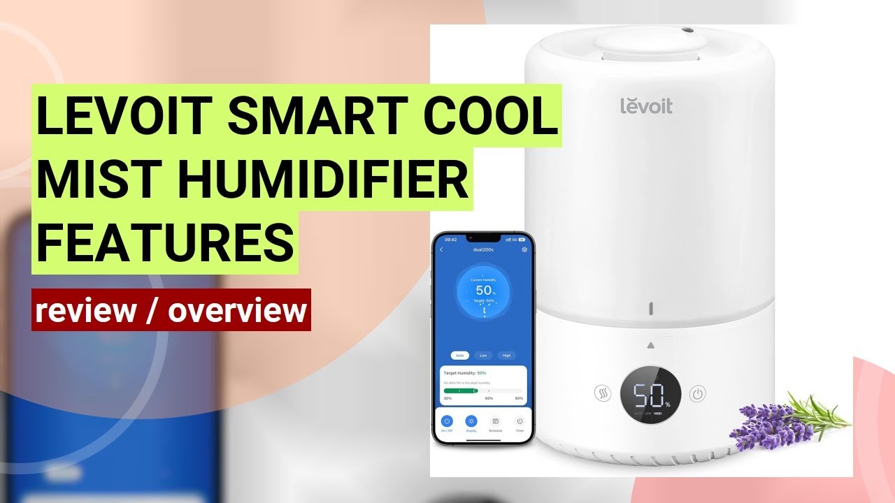 LEVOIT Smart Cool Mist Humidifier Review: The Ultimate Bedroom Upgrade!