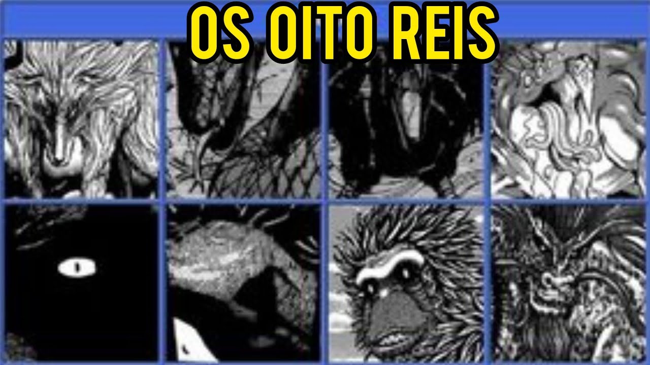 Oito reis:os seres mais poderosos do mundo de toriko parte 1