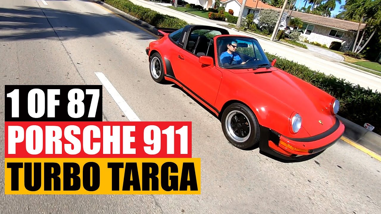 1987 Porsche 911 Turbo Targa Widowmaker. 1 of 87 in the USA