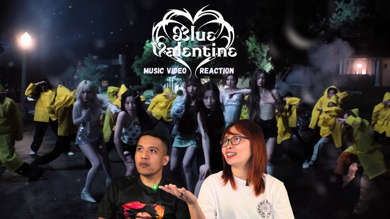 Реакция на музыкальный клип BLUE VALENTINE | NMIXX