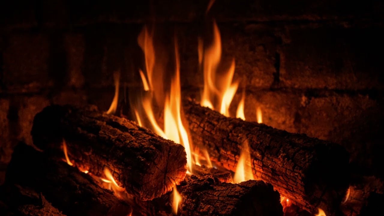 Night Routine Fireplace Sounds for Night Rest and Deep Calm (60 Minutes)