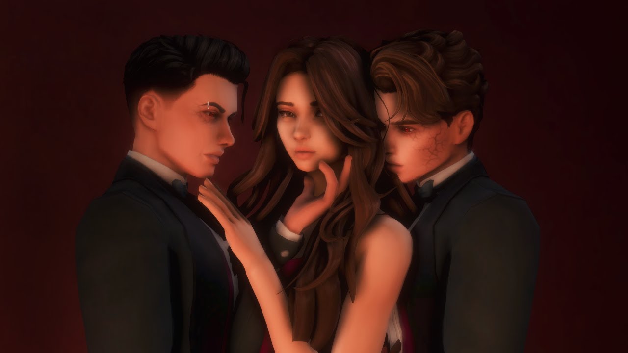 Bite me: Vampire Love Triangle ❤️‍🔥(S2E3) Sims 4 Love Story