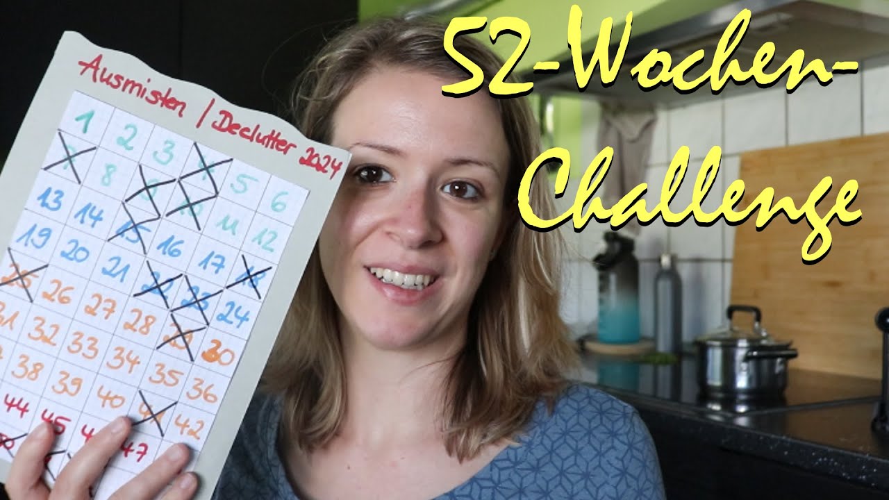 5️⃣2️⃣ Wochen-Ausmist-Challenge | Woche 1️⃣5️⃣