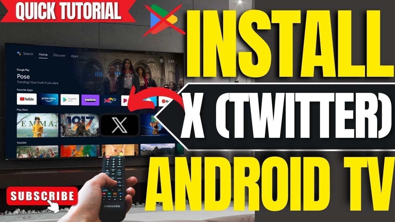 Нет Play Store? Как установить приложение X (Twitter) на любой Android TV в 2026 году?