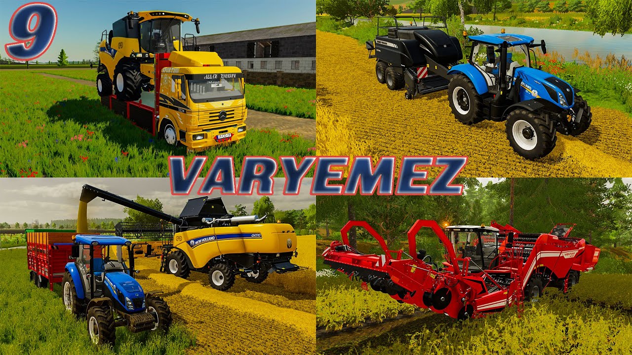 YENİ BİÇERDÖVERİM! |FS 22| |DÖNÜME KAÇ LİTRE YAKIYOR| |ROLEPLAY| |KOMŞUMUN YENİ CANAVARI| |BÖLÜM 9|