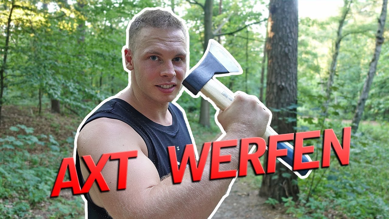 Axt werfen Fail - Kann man eine Axt aus dem Baumarkt werfen ?