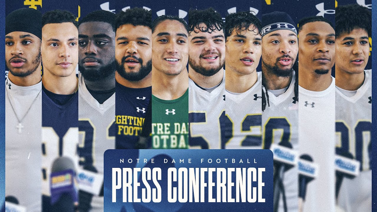 Defensive Newcomers | Spring Practice Press Conference (3.28.25) | Notre Dame Football