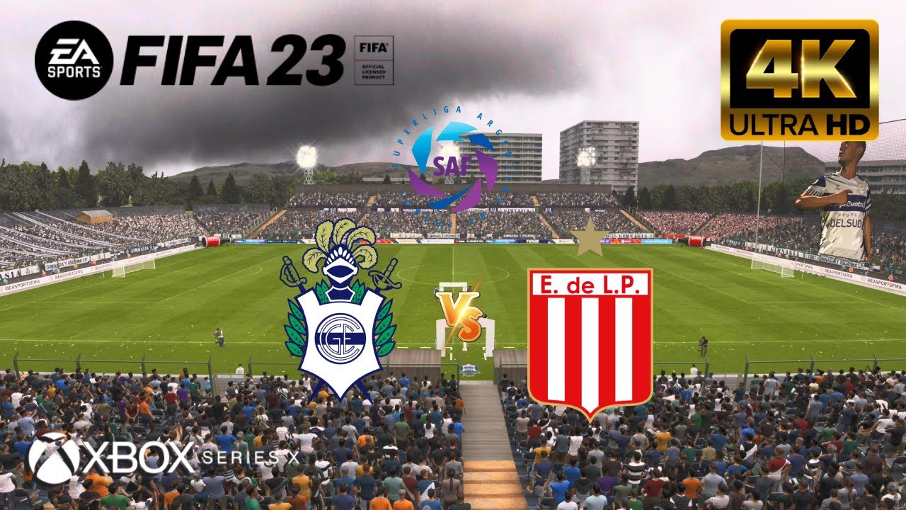 FIFA 23 - Gimnasia vs Estudiantes | Liga Argentina | Next Gen - Series X [4K 60FPS].