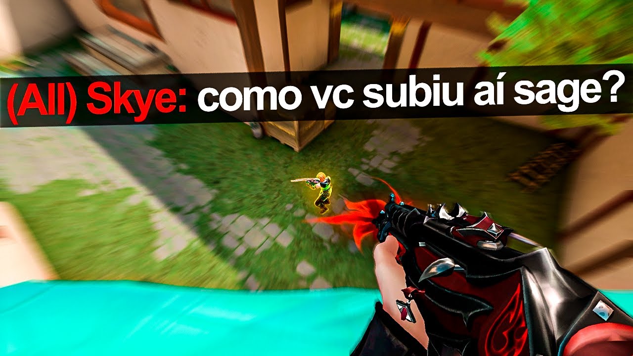 CONFUNDINDO IMORTAIS com a SAGE (VALORANT)