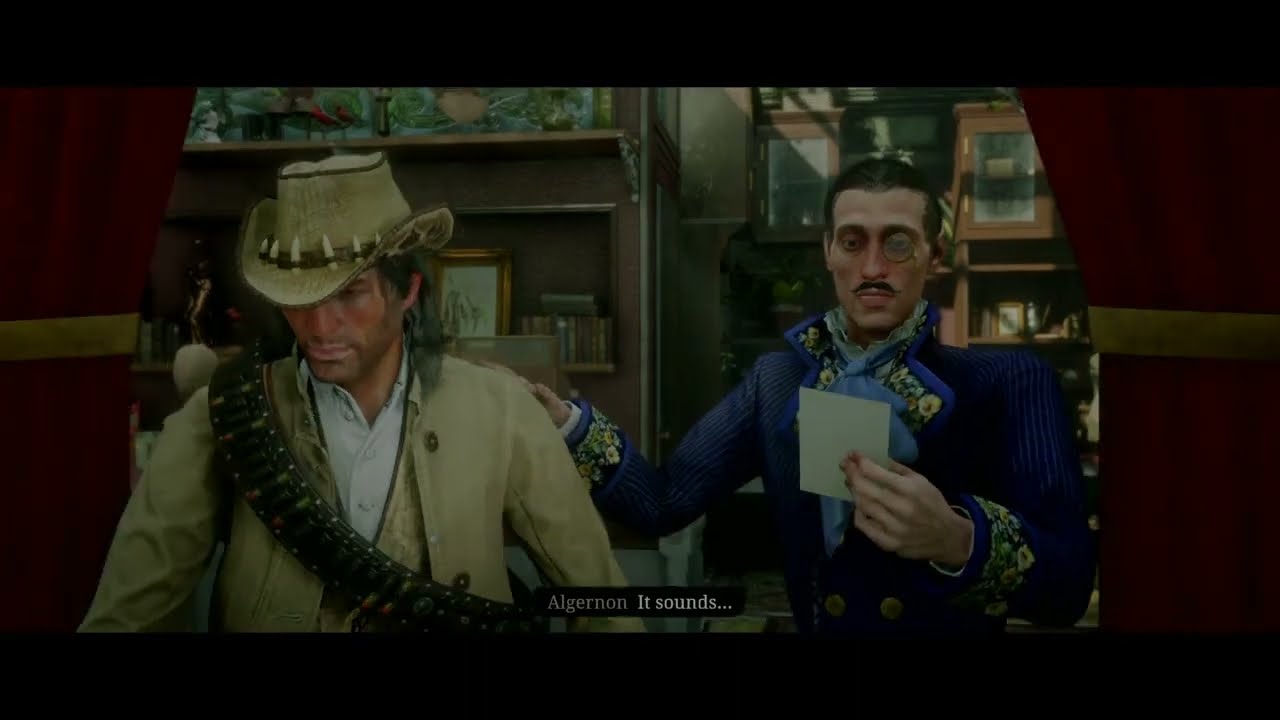 All Algernon Wasp cutscenes as John (Exotics requests): Gameplay #804 - Red Dead Redemption 2