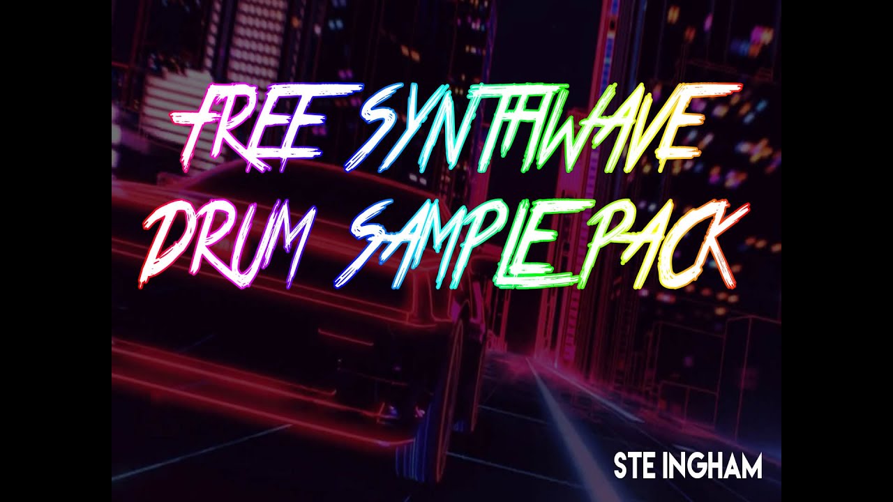 FREE SYNTHWAVE DRUM PACK