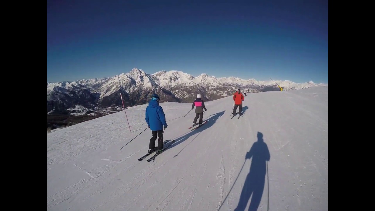 Sansicario, Vialattea, Italy - Olympica trail