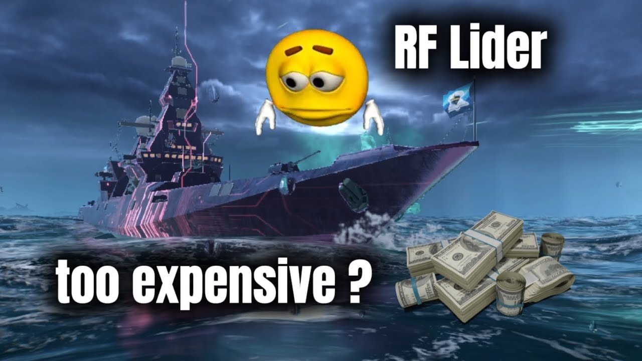 RF Lider, too expensive compared to its power #artstorm #gaming #gameplay #gaijin #modernwarships 