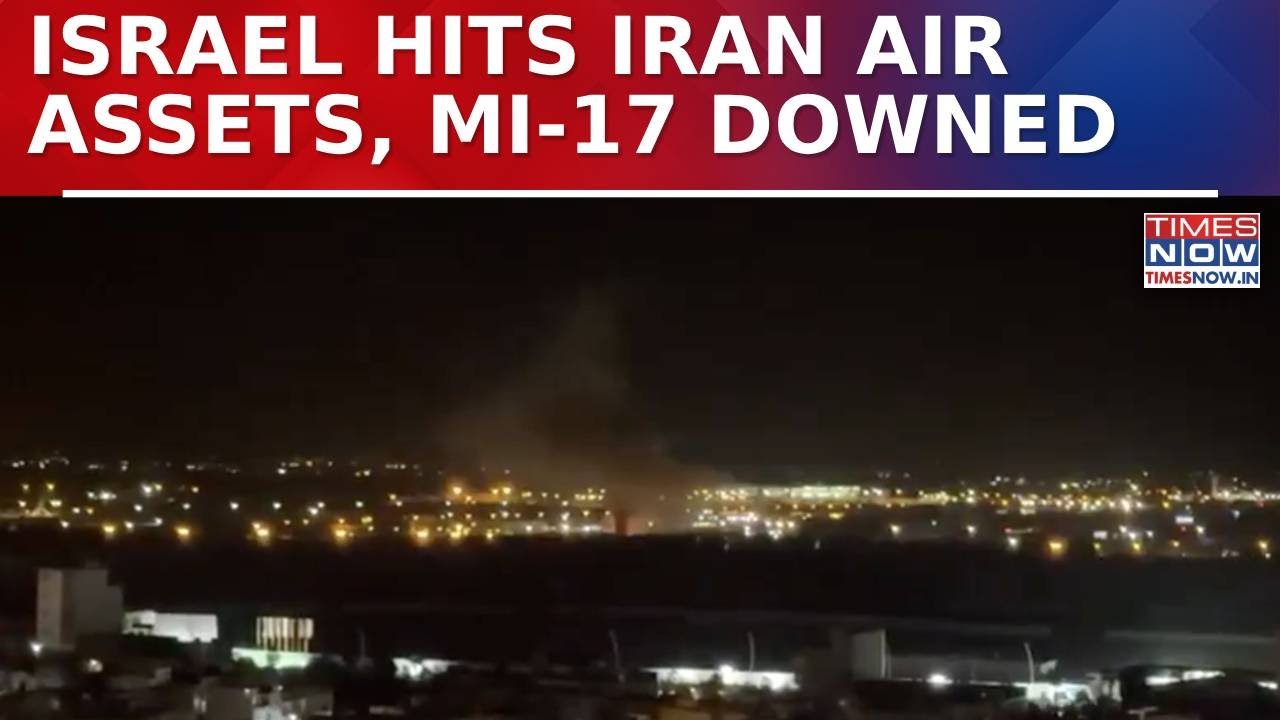 Israel Targets Iran Air Base In Hamadan; Mi-17 Destroyed As IDF Escalates Precision Strikes