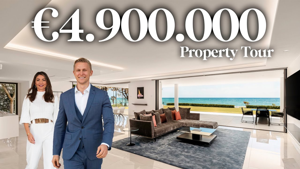 Тур по стильной современной квартире на набережной в Марбелье за €5.900.000 | Drumelia Tour