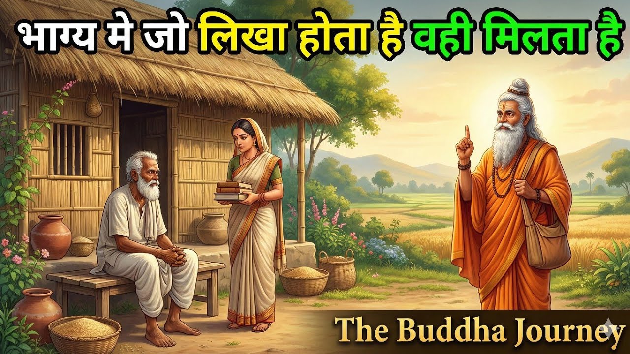  क्या भाग्य सच में नहीं बदलता? | Motivational Story That Will Change Your Thinking🔥@TheBuddhaJourney