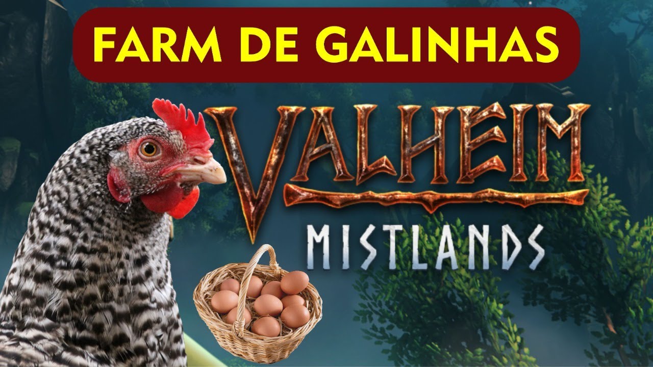 VALHEIM: MISTLANDS - TUTORIAL CONSTRUINDO GALINHEIRO E FARM DE OVO INFINITO