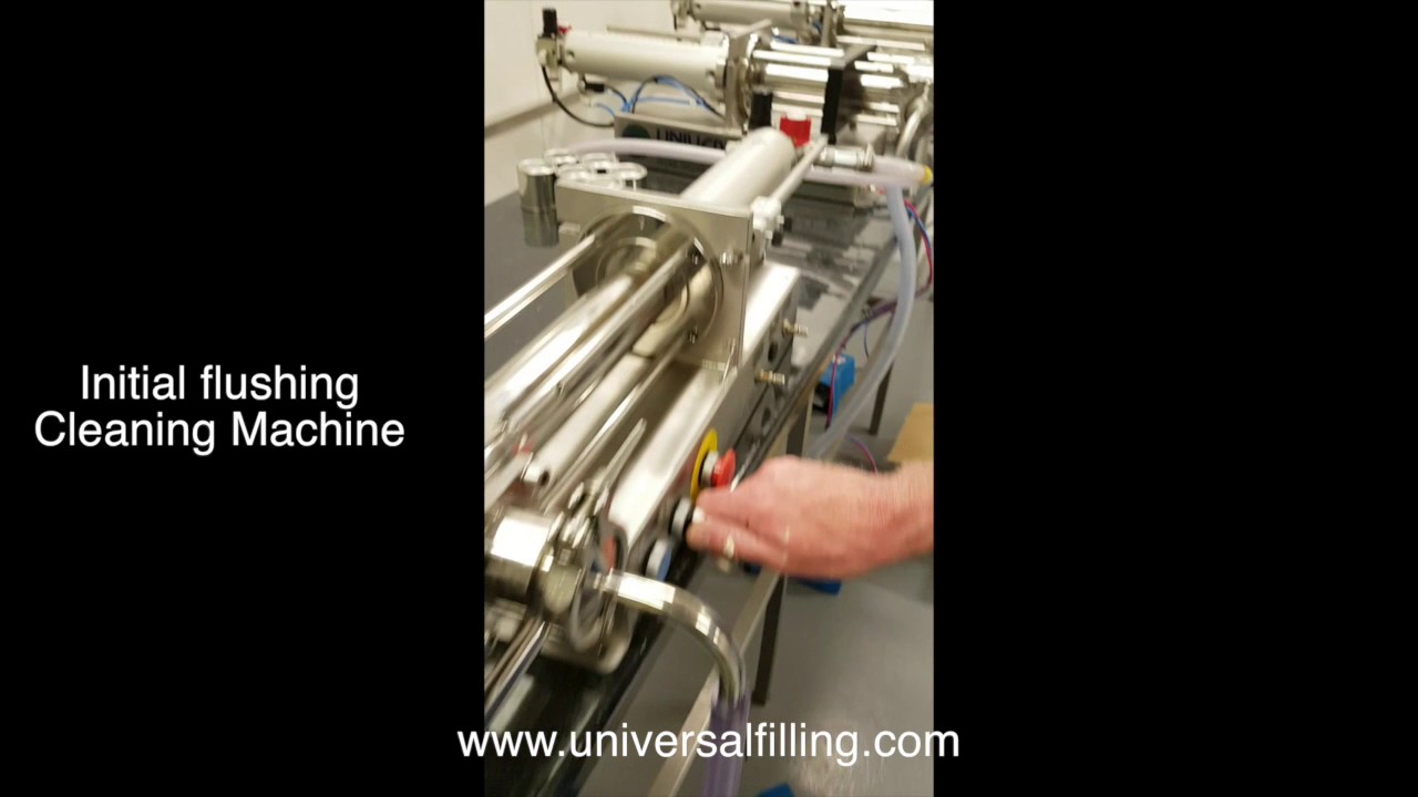 Universal Filling Machines Paint Filling Trial