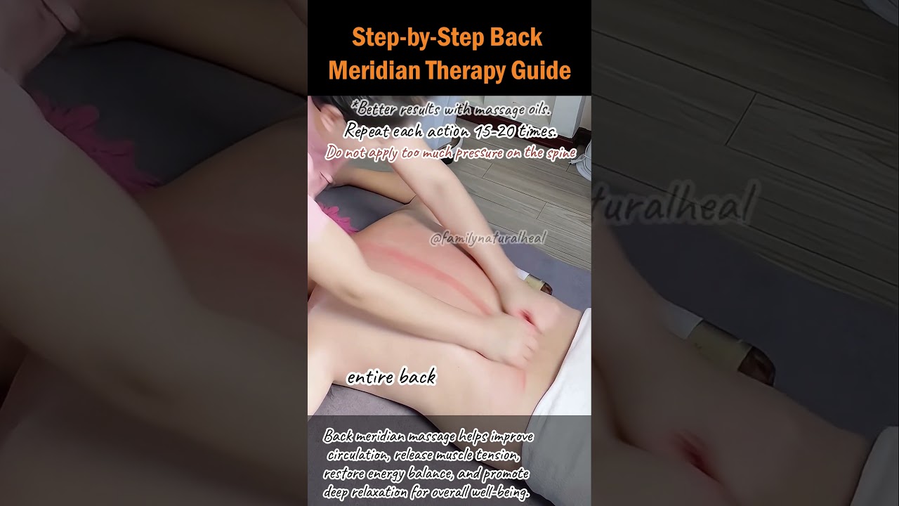 Step-by-Step Back Meridian Therapy Guide