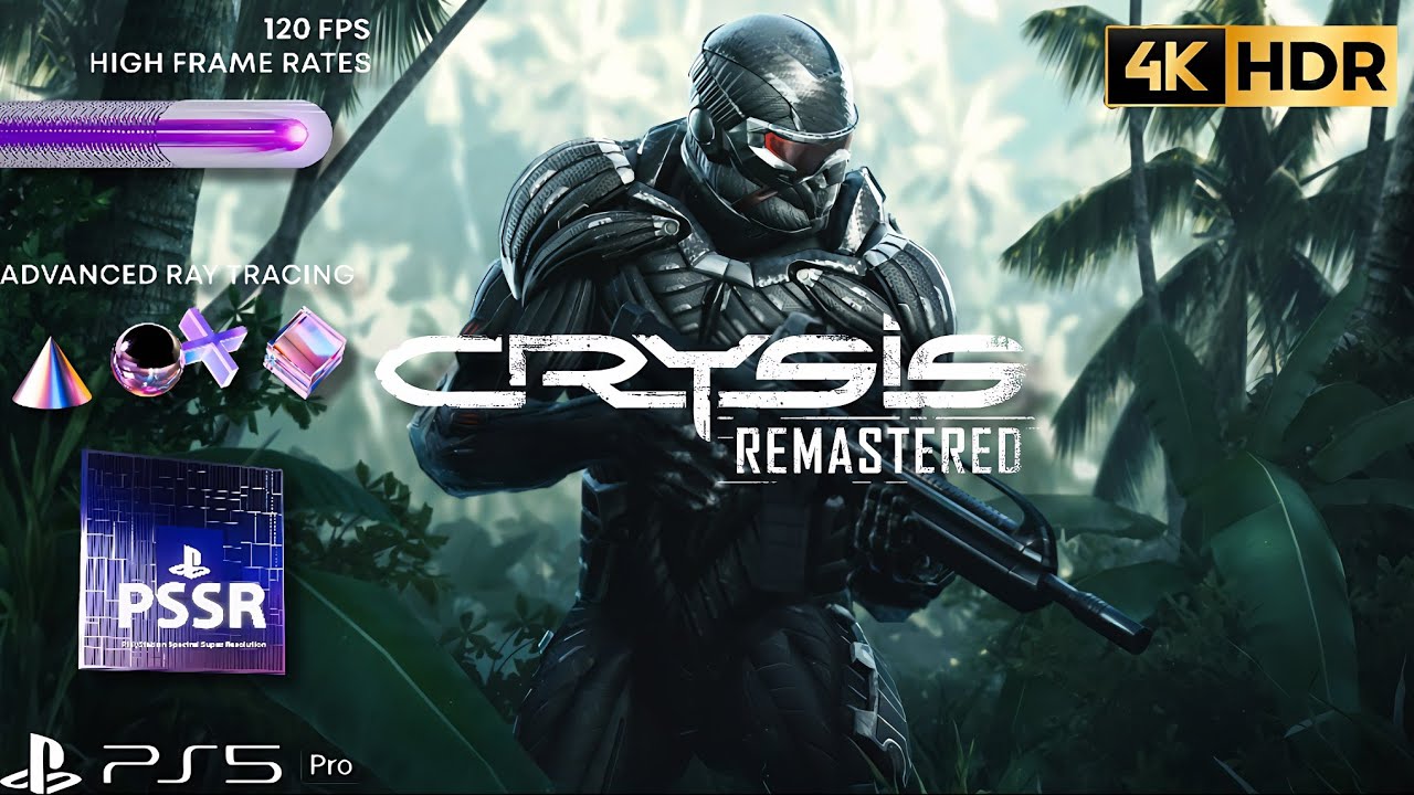 CRYSIS REMASTERED | Ultra Cinematic Experience [4K 120FPS HDR | PS5 Pro PSSR]