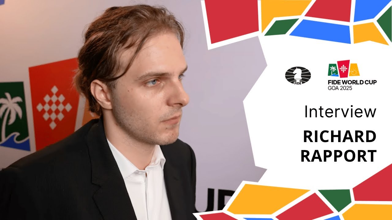 Интервью с 🇭🇺 Ричардом Раппортом | Партия 1 | Раунд 2 | Кубок мира ФИДЕ 2025