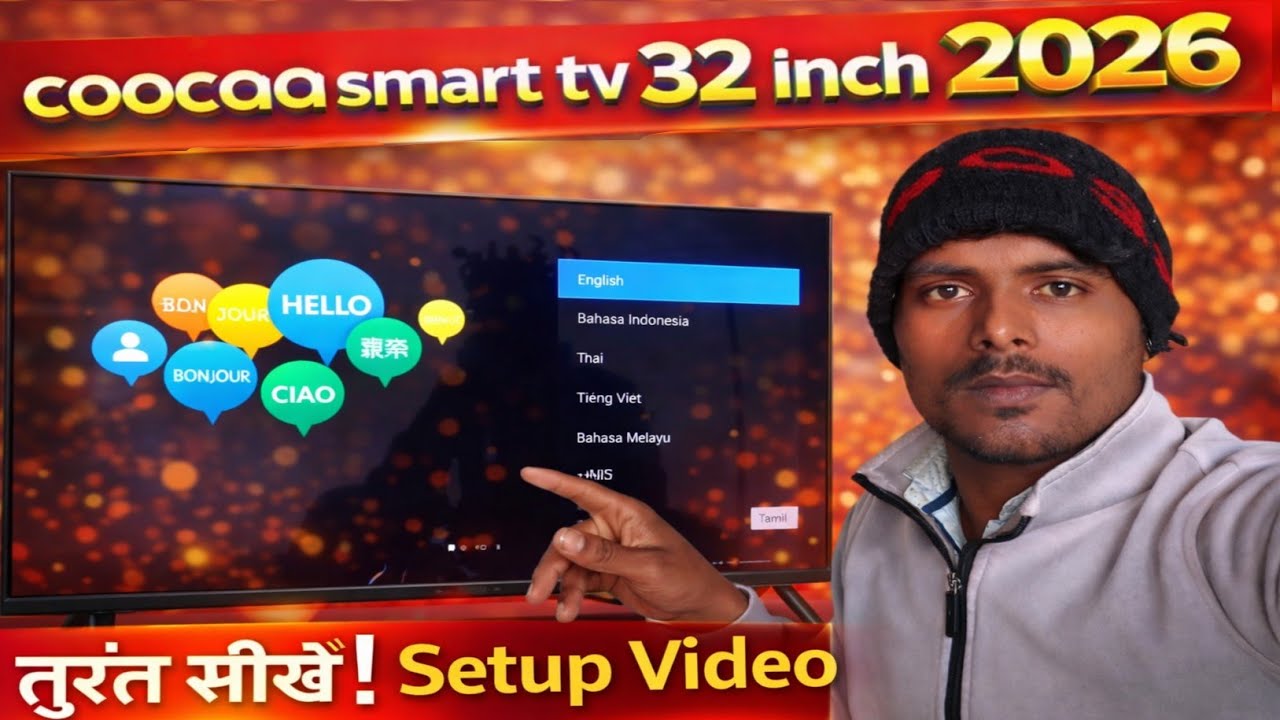 Coocaa Smart TV 32 Inch First Setup Tarika Sikhe || Complete Setup #vlog #vlogs #viral #vlogvideo 