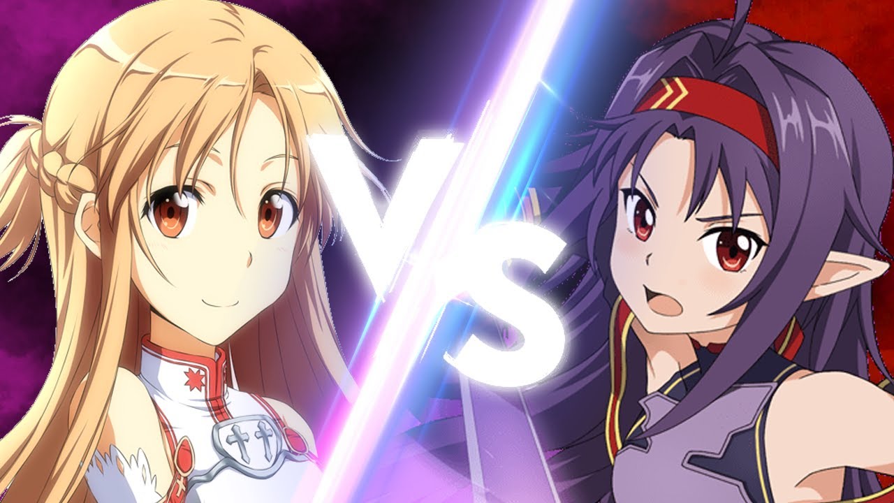 Asuna vs Yuuki - SAO Sprite Animation