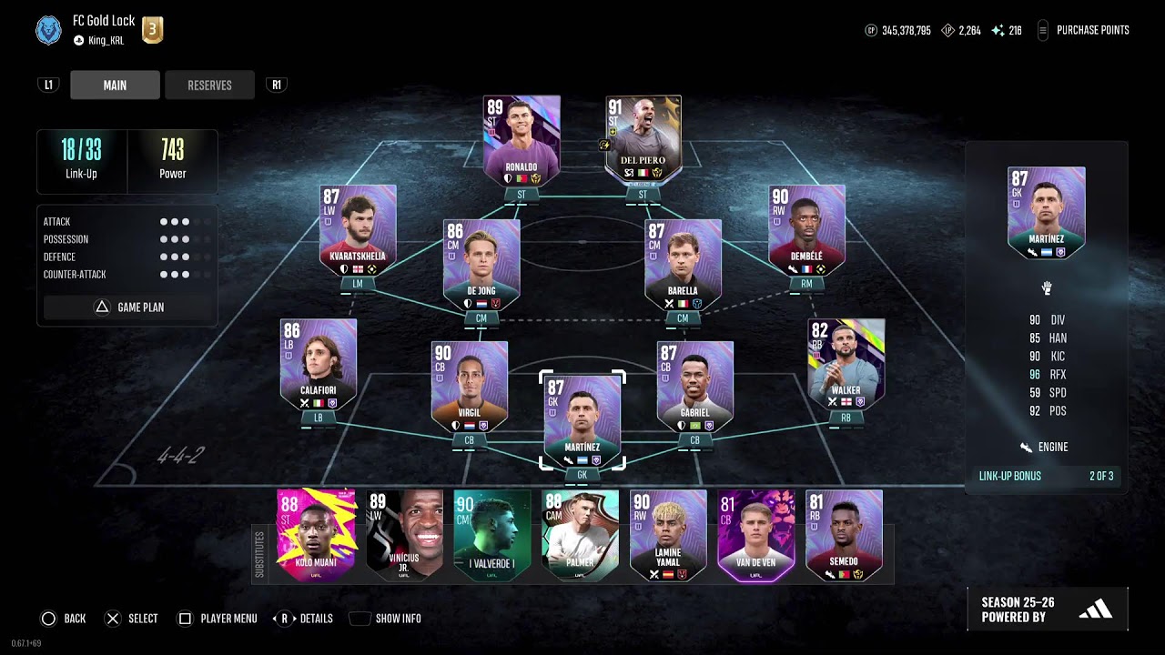 UFL 25/26: Ranked Grind