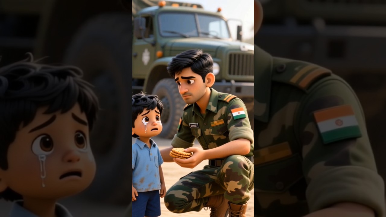 Army help people in village