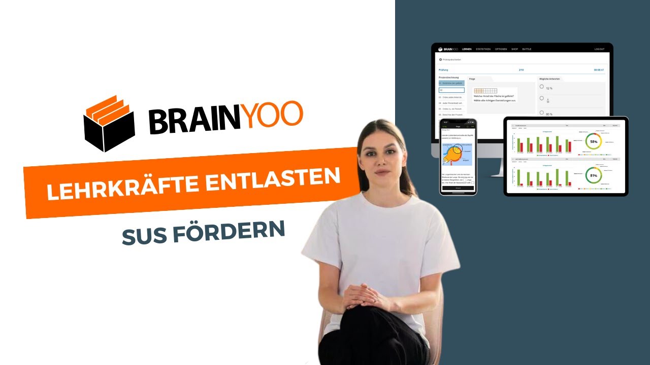 Mit BRAINYOO Lehrkräfte entlasten und Schüler:innen fördern!