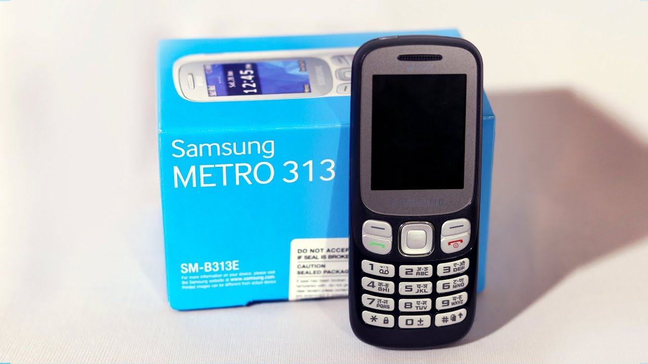 samsung METRO 313 Mobile unboxing, Feature  in Hindi