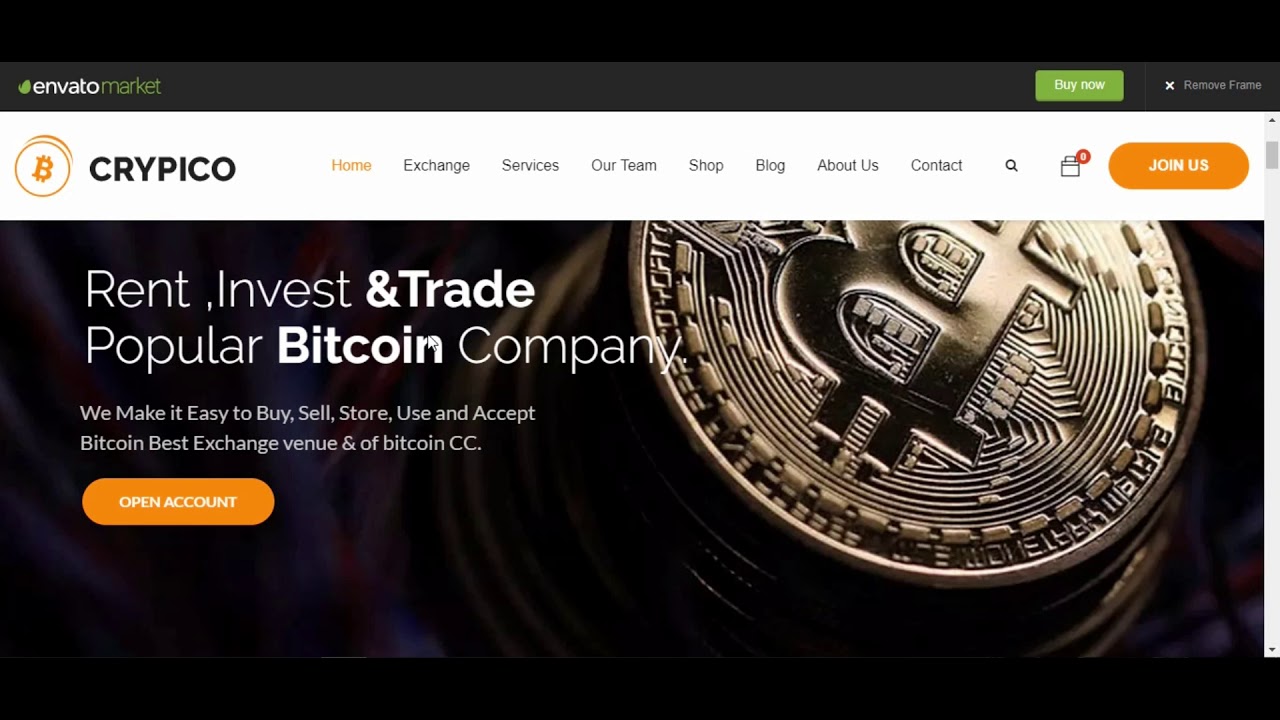 Crypico - Crypto Currency WordPress Theme || Demo